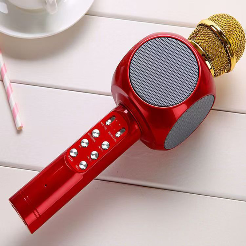 Kids Microphone Karaoke - Ws1816 sem fio crianças karaokê microfone