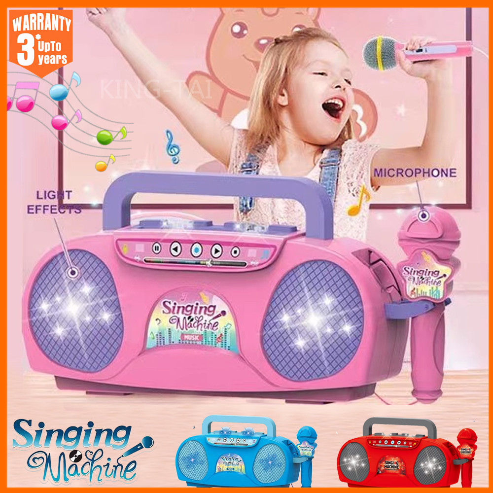 Kids Microphone Karaoke - Crianças microfone máquina de karaokê instrumento