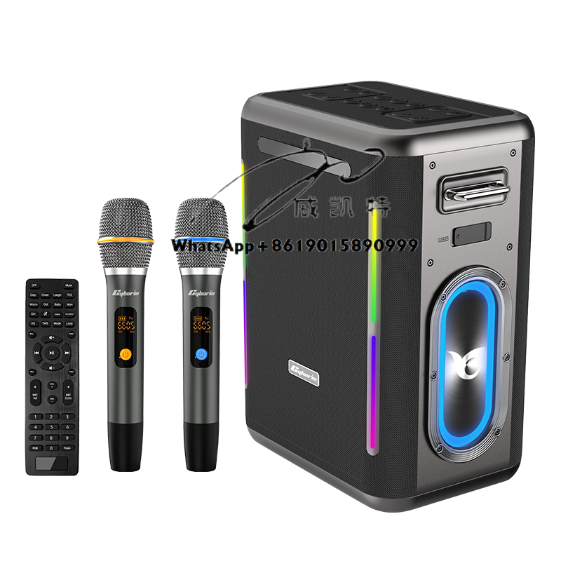Kids Microphone Karaoke - Máquina de Karaoke X15 400W, Boombox