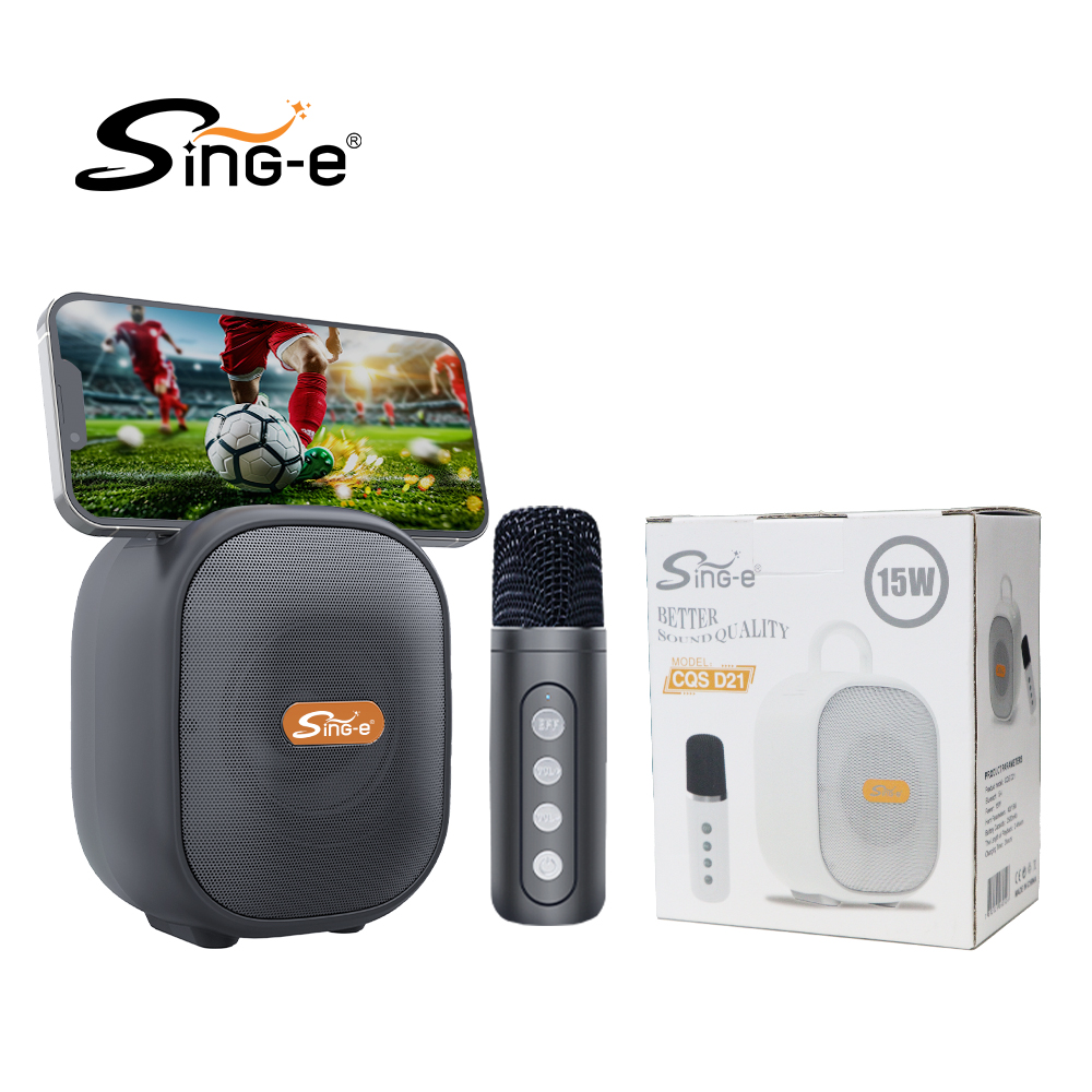 Kids Microphone Karaoke - Zqs d21 k12 mini bt alto-falante