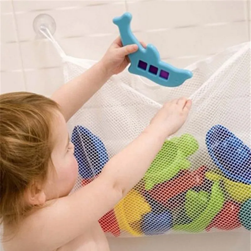 Kids Storage Toys - Saco de banho de malha do