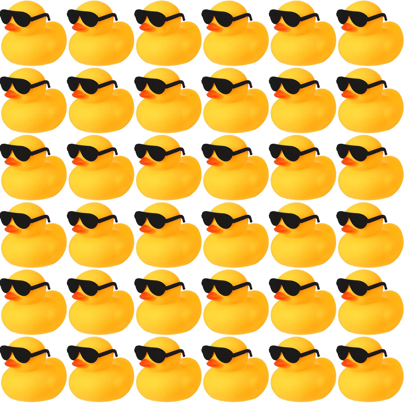 Rubber Duck Bath - 6/12/24pc brinquedos de pato de borracha