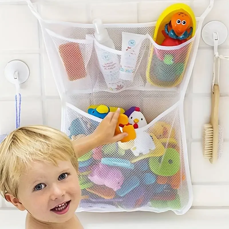 Kids Storage Toys - Cesto Organizador de Brinquedos de Banho