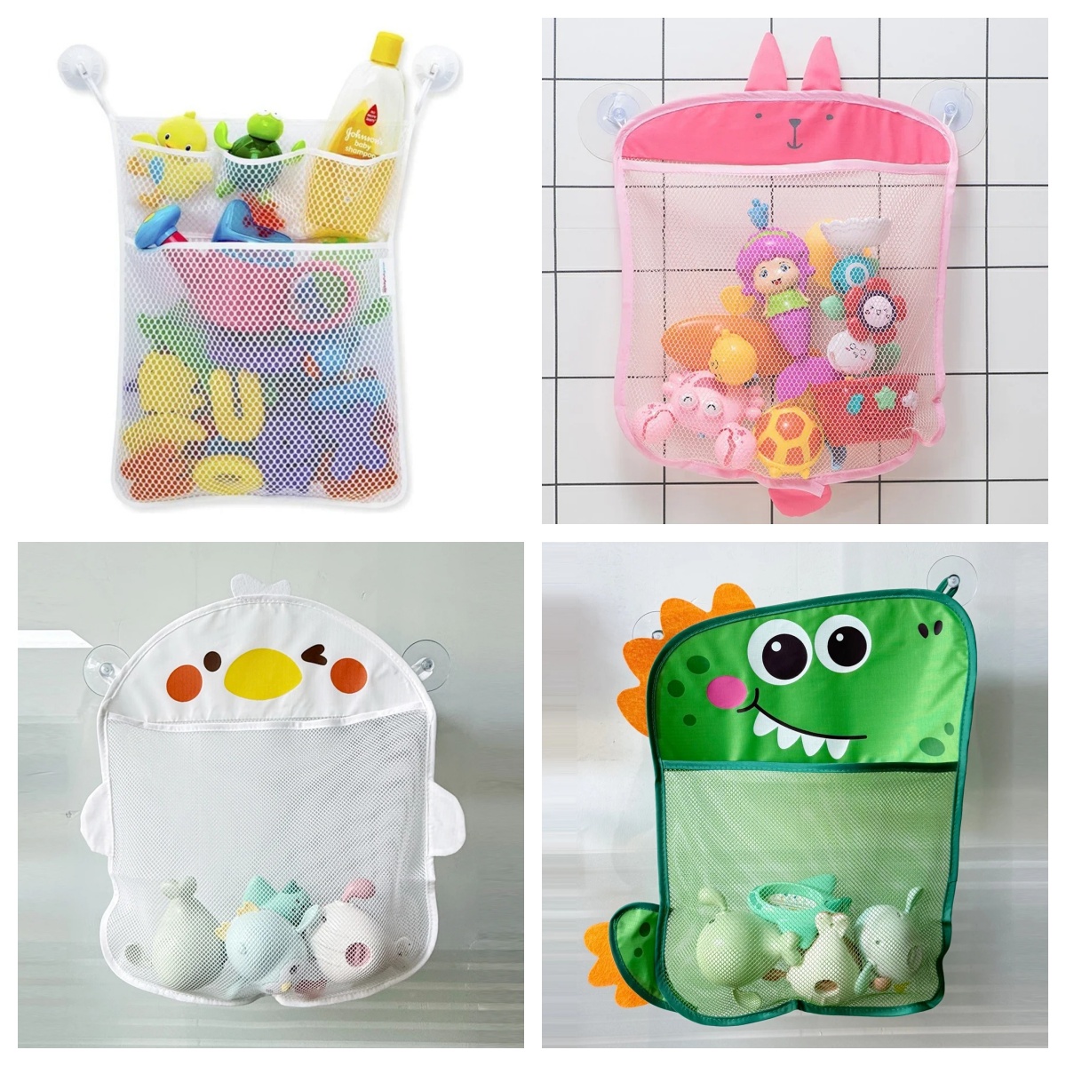 Kids Storage Toys - Cesto de Banho Infantil em Tela