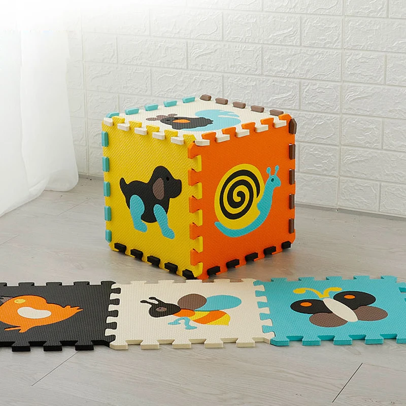 Kids Yoga Toys - Tapete de atividades com estampa animal