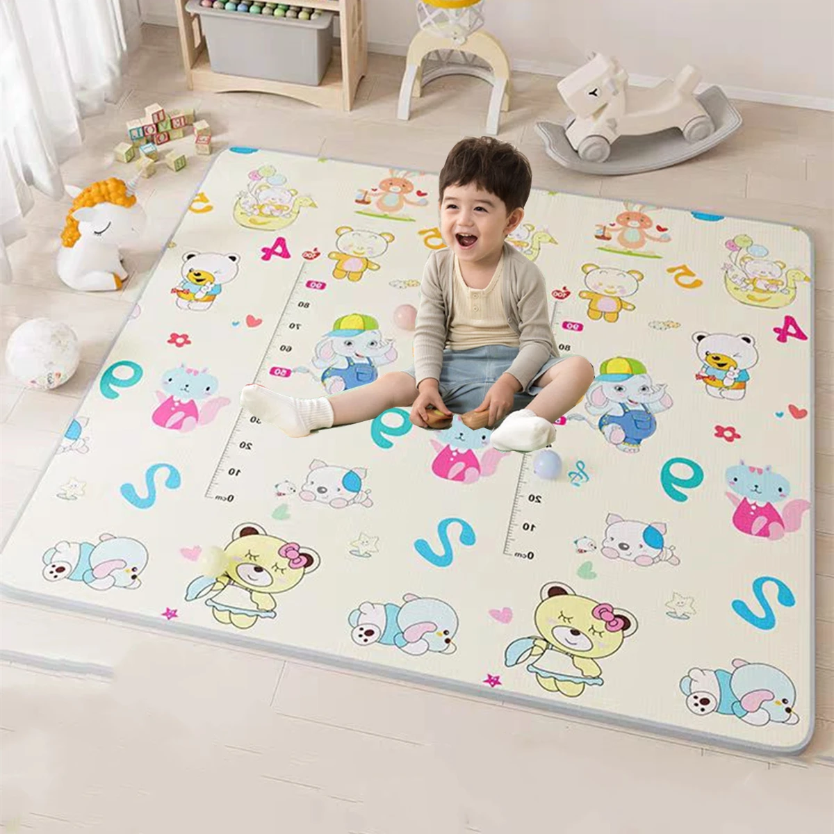 Kids Yoga Toys - Tapete de jogo do bebê à