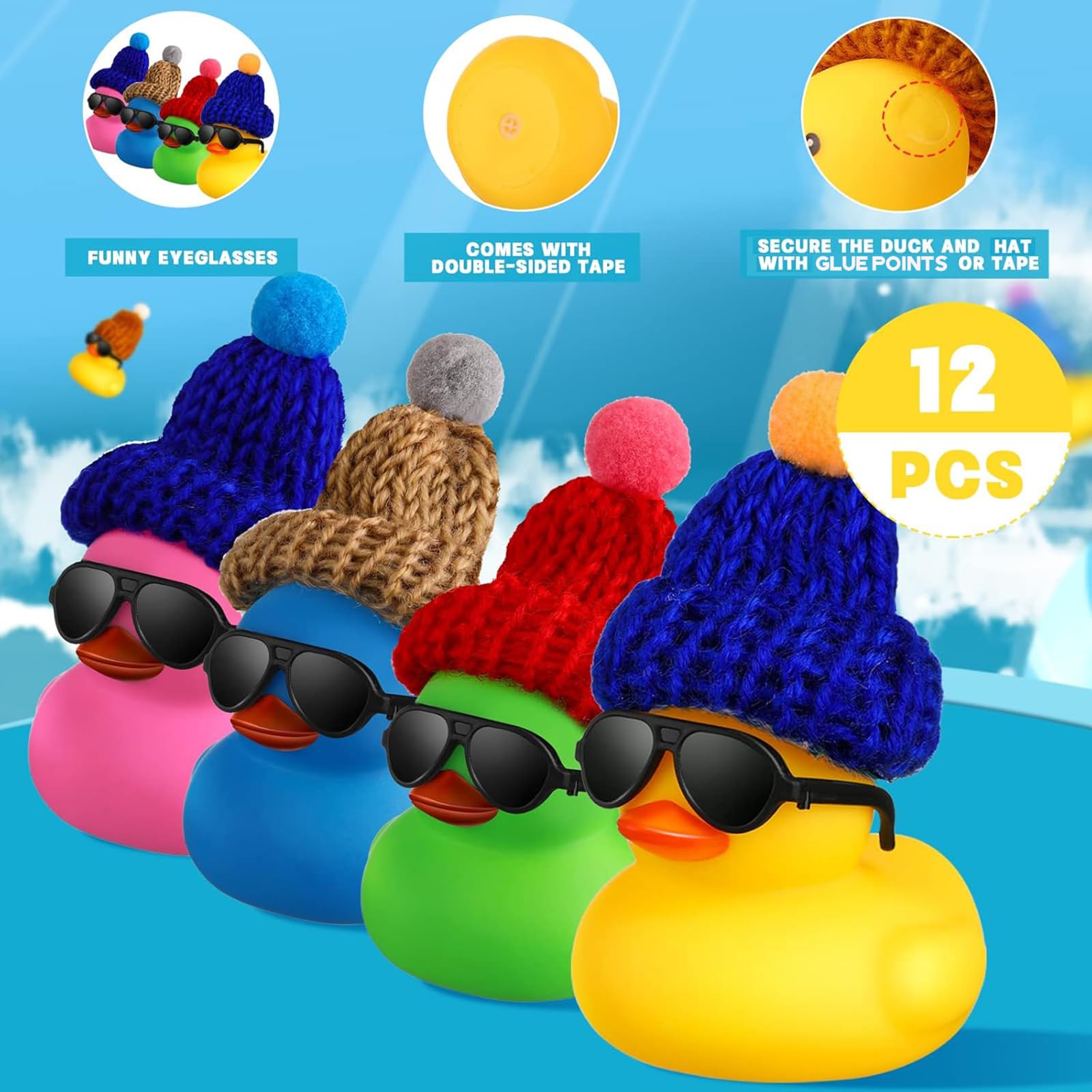 Mini patos de borracha com ócu - Rubber Duck Bath avaliação e preço