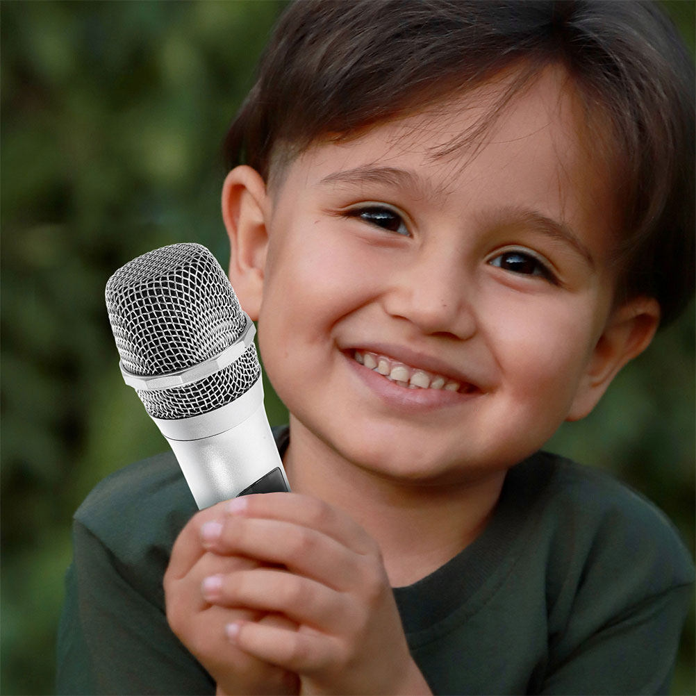 2 Peças de Microfone Falso Rea - Kids Microphone Karaoke avaliação e preço