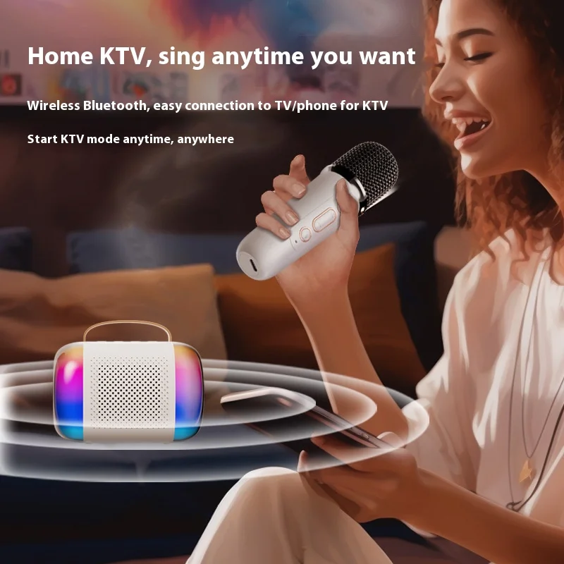 Novo Mini Microfone com Caixa  - Kids Microphone Karaoke avaliação e preço