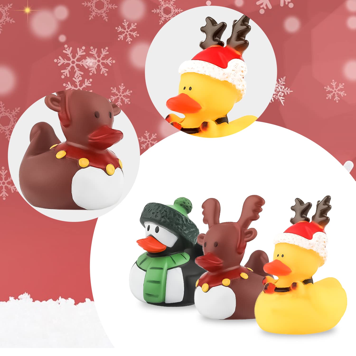 2/6/12pc patos de borracha de  - Rubber Duck Bath avaliação e preço