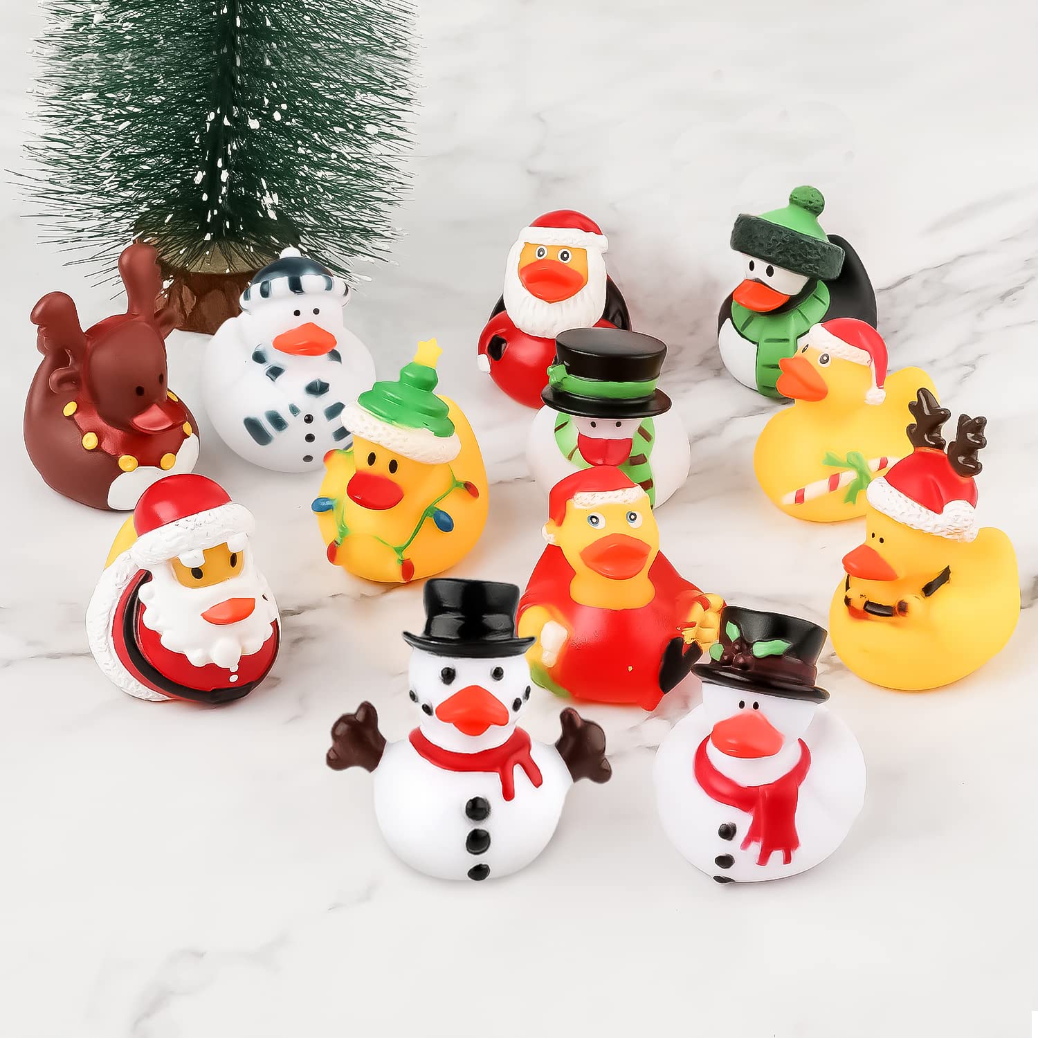 2/6/12pc patos de borracha de  - Rubber Duck Bath avaliação e preço