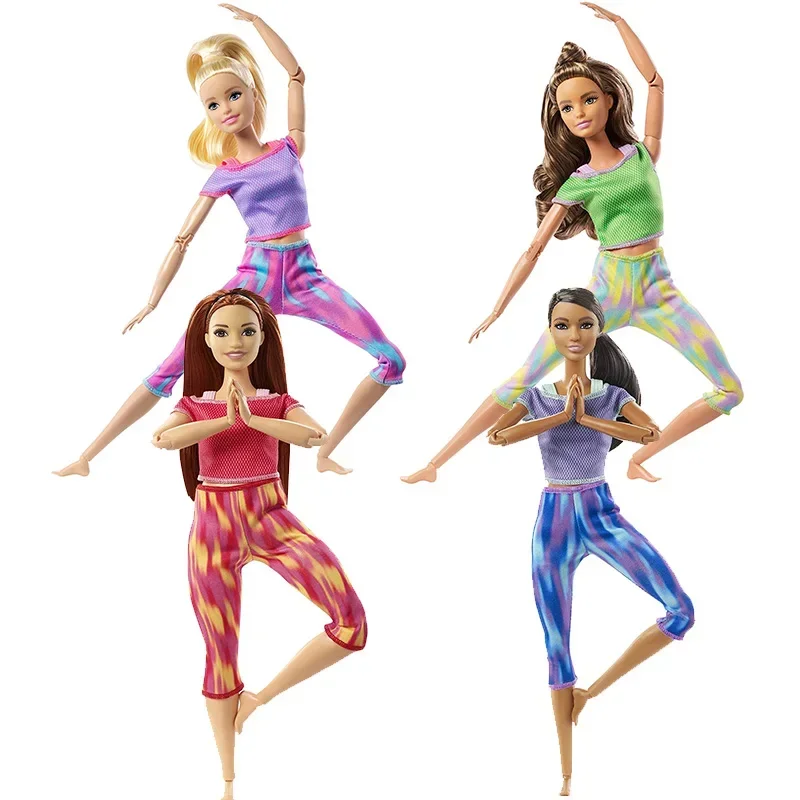 Barbie feita para se mover com - Kids Yoga Toys avaliação e preço