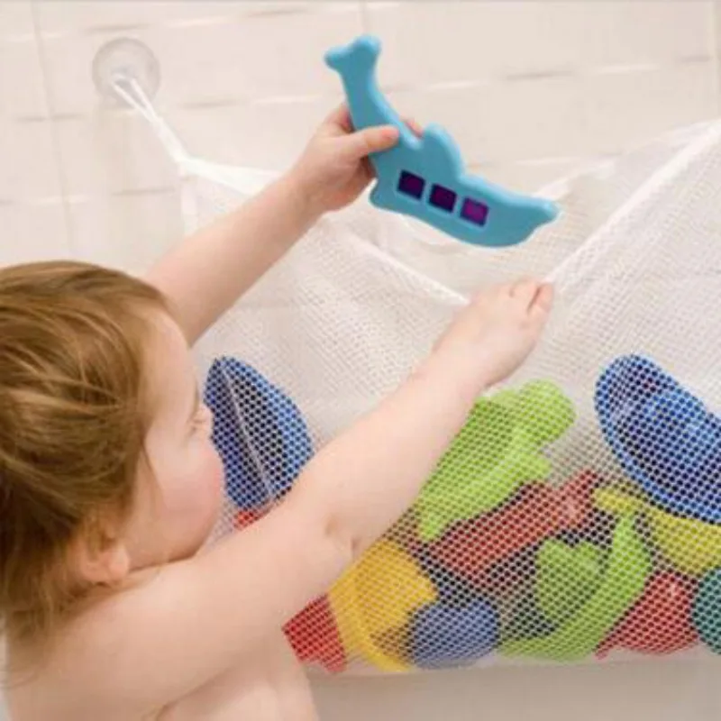 Saco de banho de malha do banh - Kids Storage Toys avaliação e preço