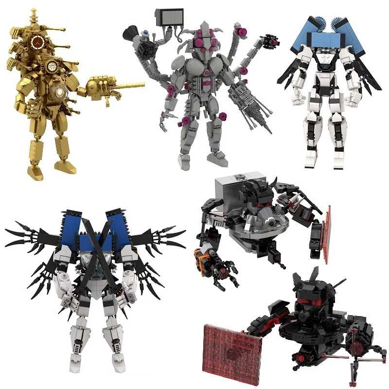 Skibidi-Blocos de Construção S - Kids Toys Logo avaliação e preço