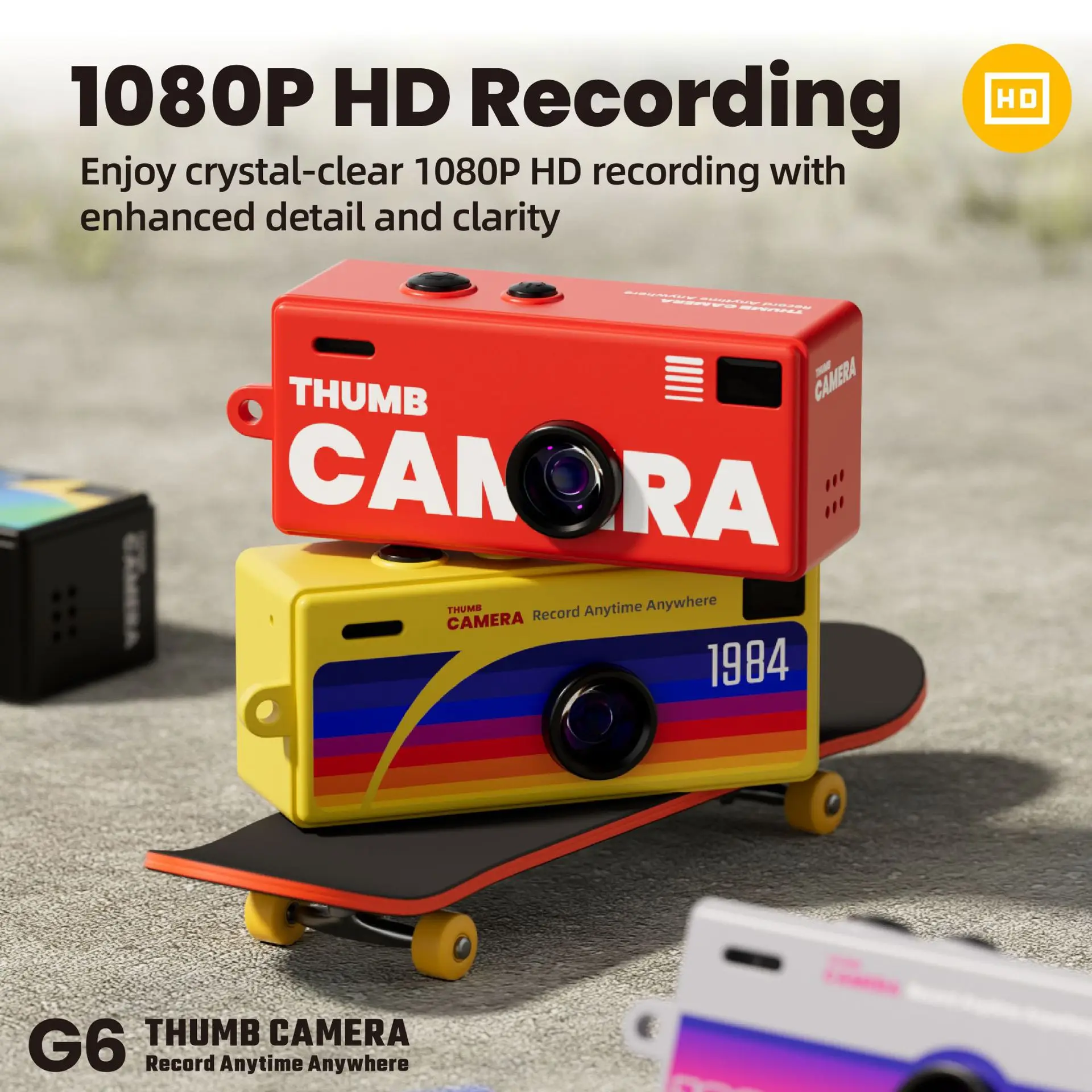 Mini Câmera Digital 1080P HD C - Kids Toys Youtube avaliação e preço