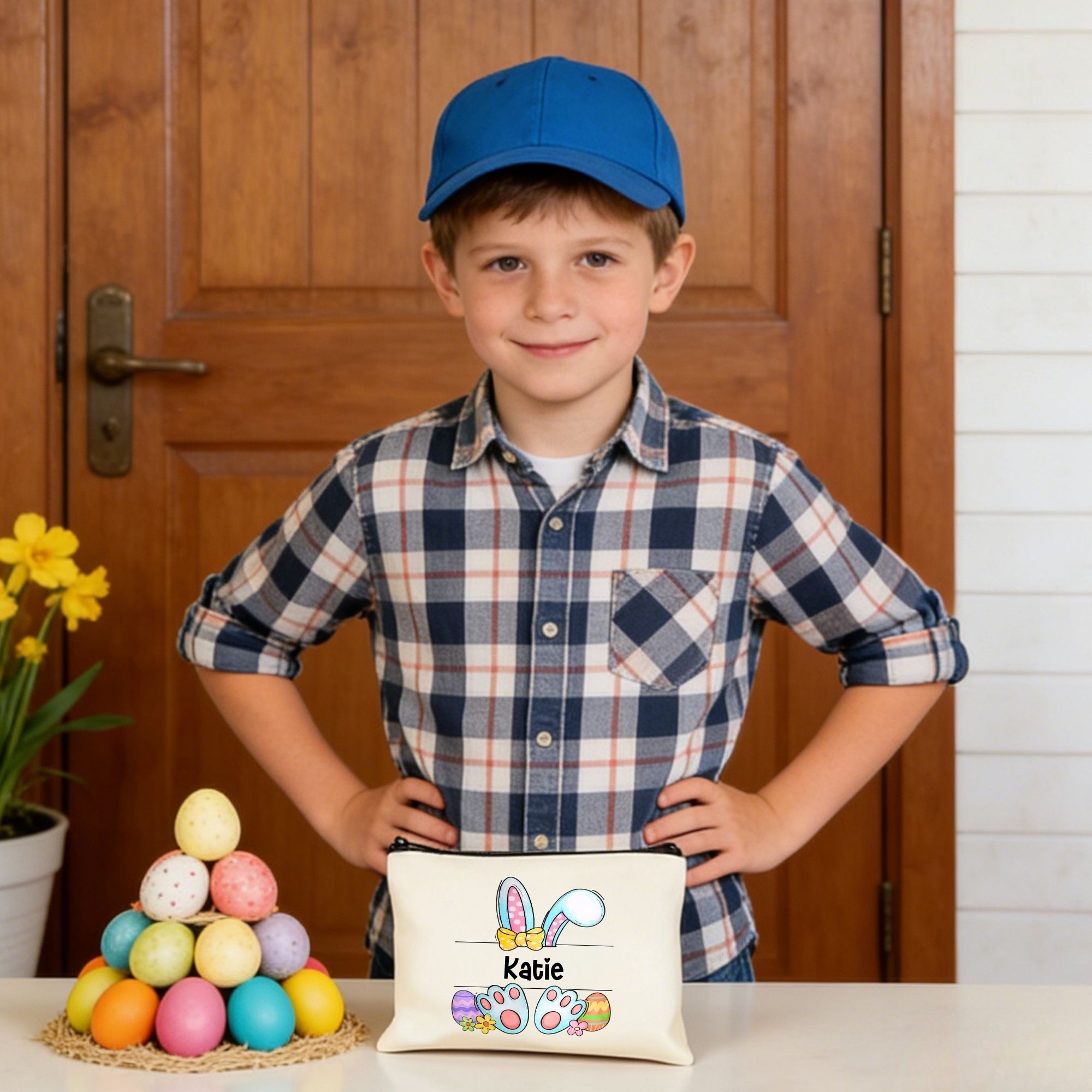 Bolsa de maquiagem personaliza - Kids Toys Logo avaliação e preço