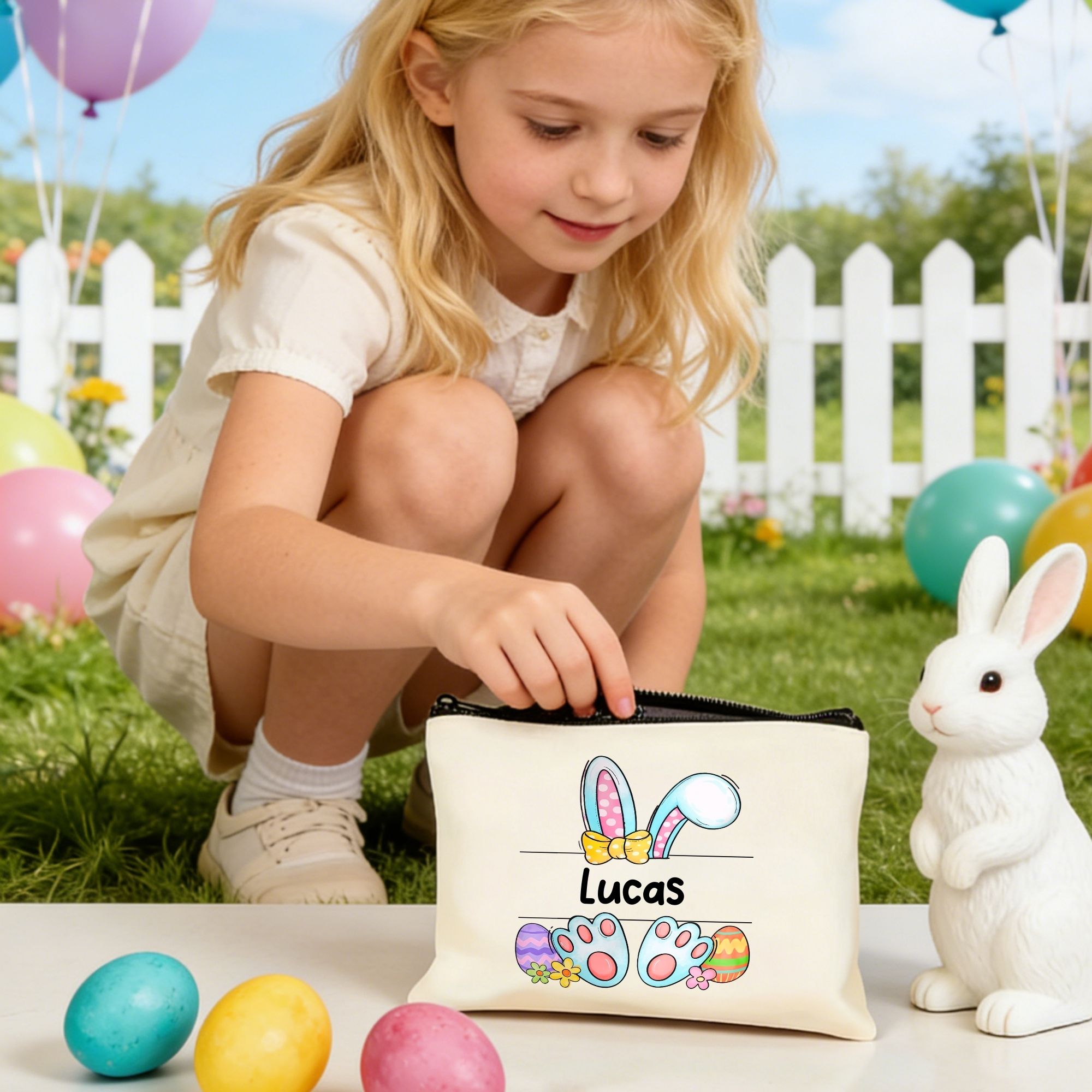 Bolsa de maquiagem personaliza - Kids Toys Logo avaliação e preço