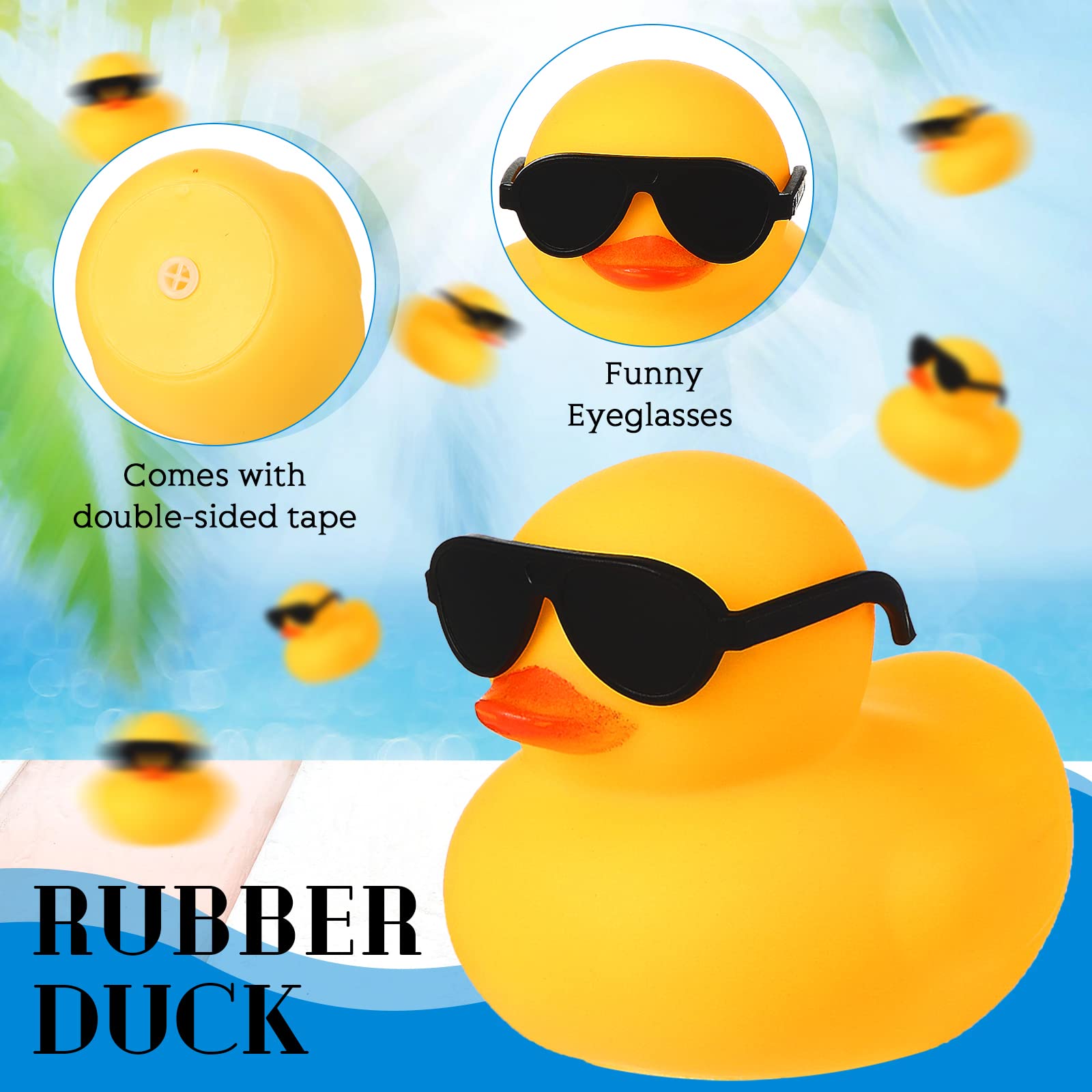 6/12/24pc brinquedos de pato d - Rubber Duck Bath avaliação e preço