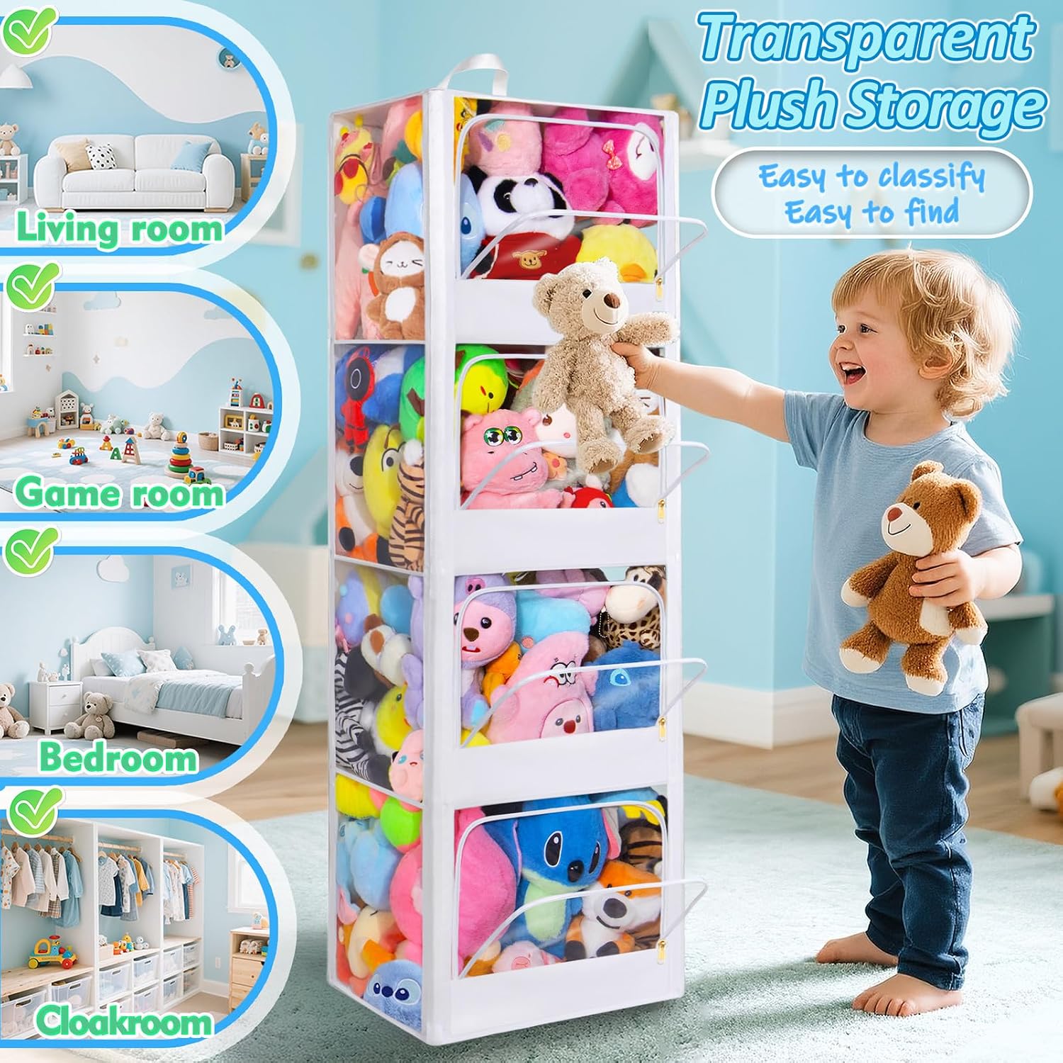 Organizador de Brinquedos de P - Kids Storage Toys avaliação e preço