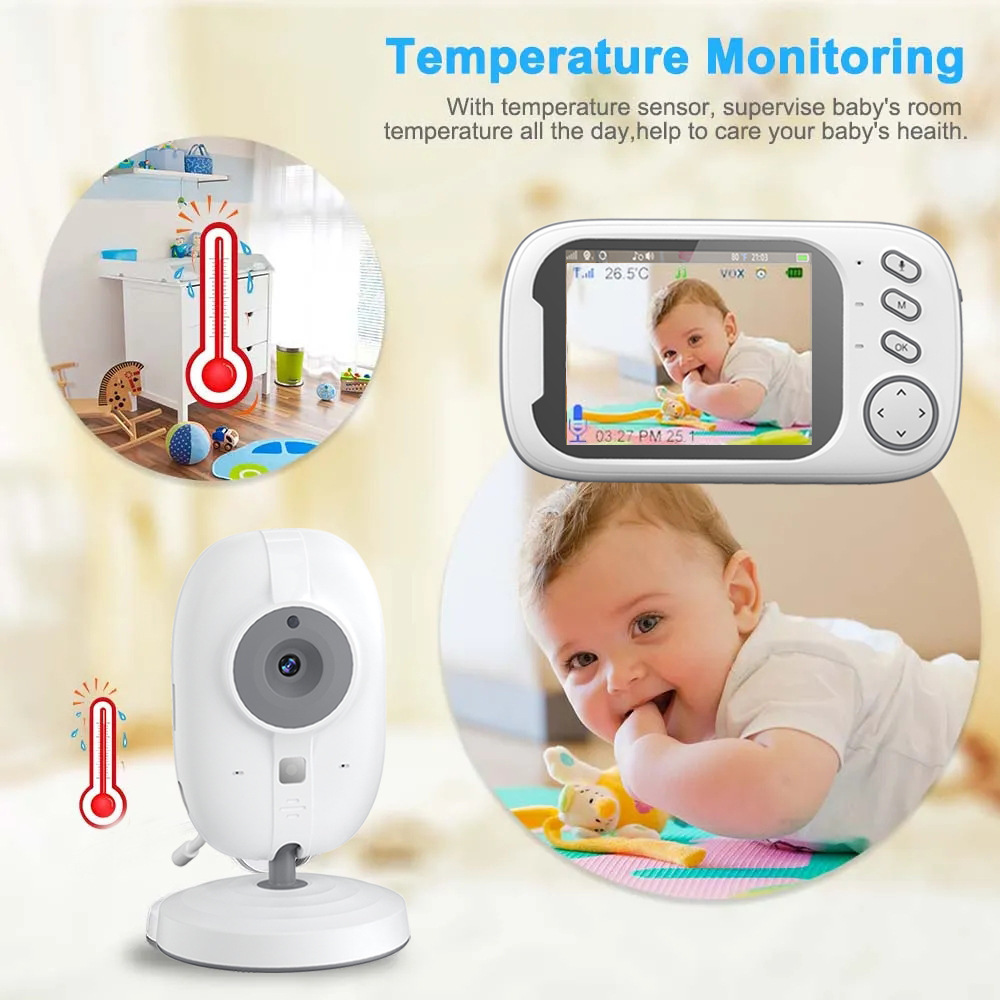 Monitor de Bebê HTMCK de 3,5 P - Kids Toys Youtube avaliação e preço