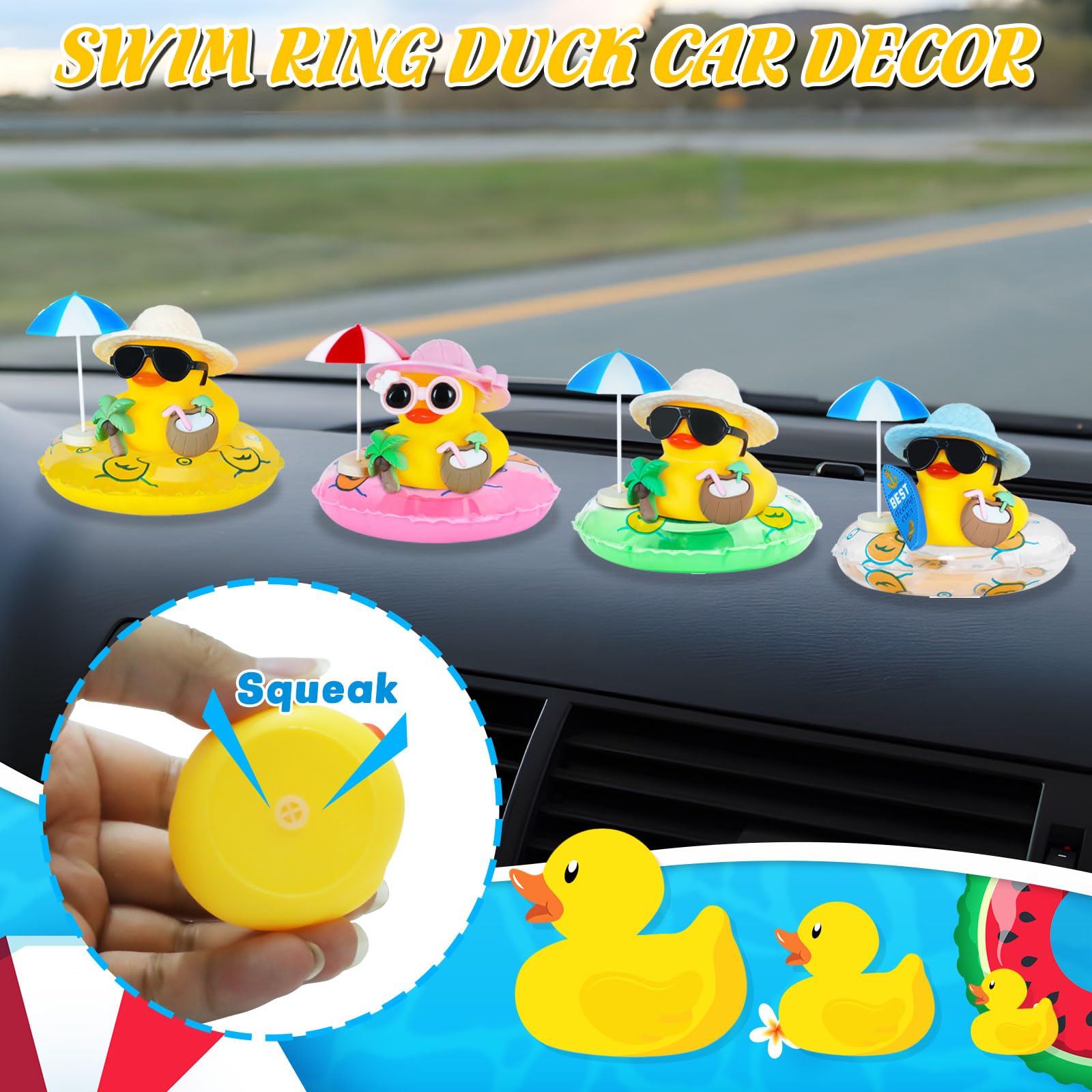 Ornamentos de carro de pato de - Rubber Duck Bath avaliação e preço