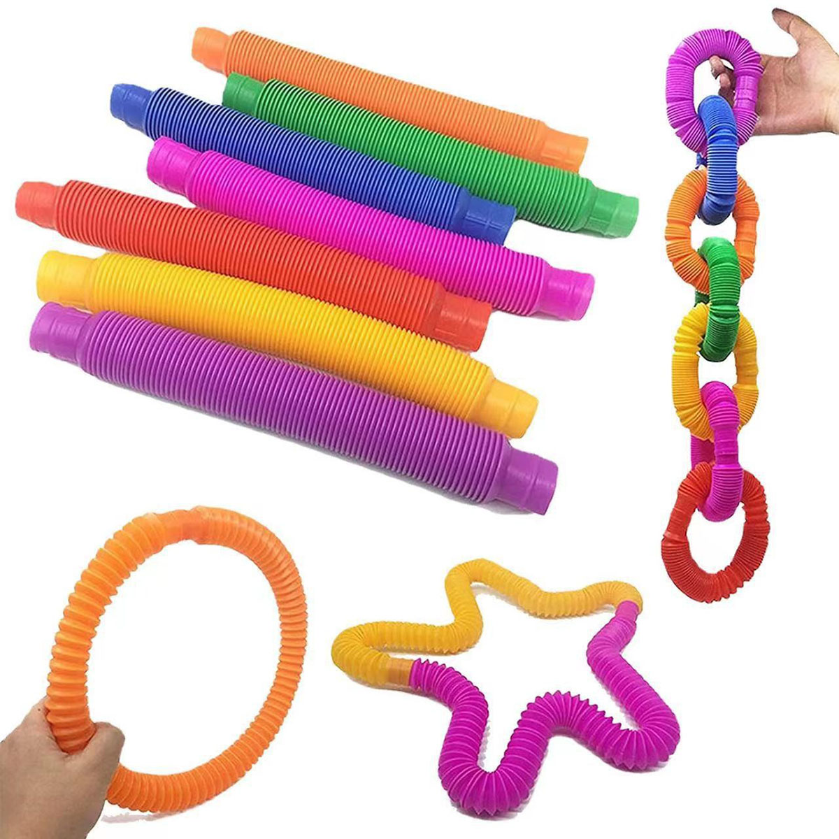 10-30 pçs tubos telescópicos c - Kids Toys Youtube avaliação e preço