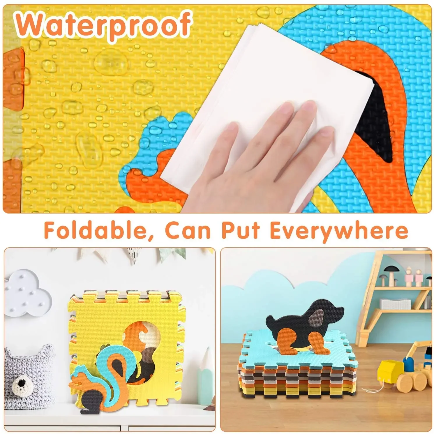 Padrão animal bebê jogar estei - Kids Yoga Toys avaliação e preço
