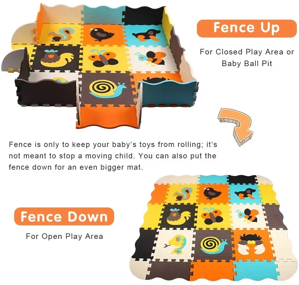 Padrão animal bebê jogar estei - Kids Yoga Toys avaliação e preço