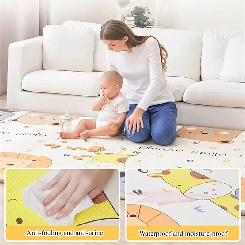 Tapete de jogo do bebê à prova - Kids Yoga Toys avaliação e preço